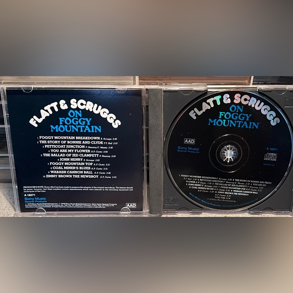 Flatt & Scruggs “On Foggy Mountain” CD like new - Picture 5 of 5